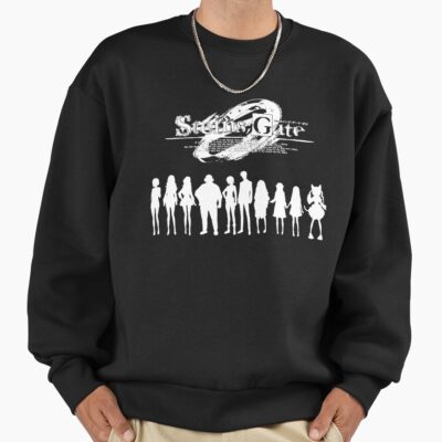 Novel Game Anime Steins Gate Main Characters White Edition Sweatshirt