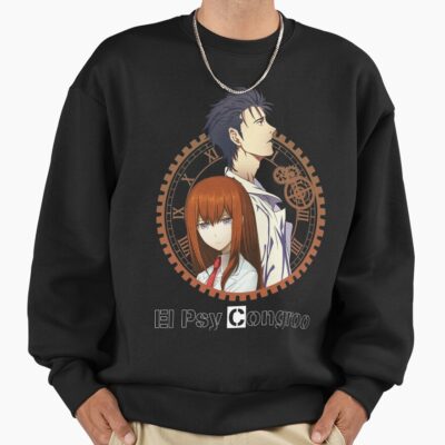 Steins Gate Rintaro Okabe Kurisu Makise Vintage Design Sweatshirt