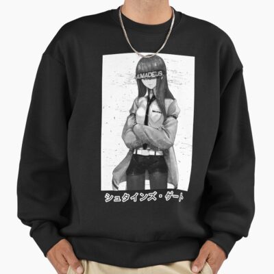 Alternative view of Steins Gate Makise Kurisu Classic Design Sweatshirt