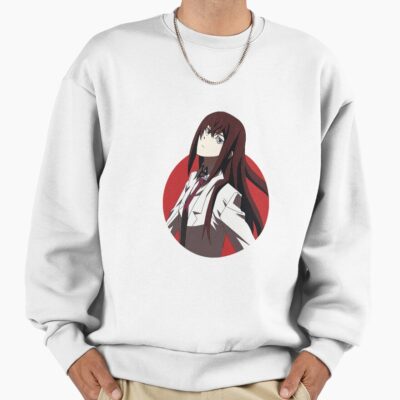 Alternative view of Steins Gate Makise Kurisu Bassic Design Sweatshirt