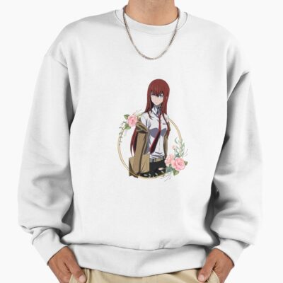 Alternative view of Steins Gate Makise Kurisu Vintage Design Sweatshirt