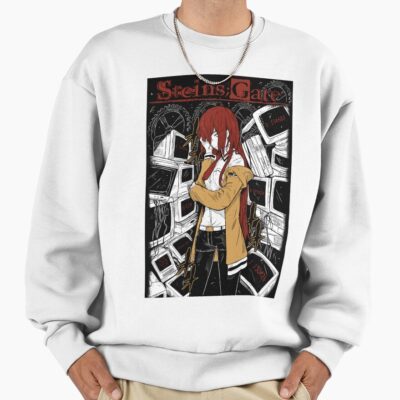 Alternative view of Best Selling Steins Gate Makise Kurisu Retro Sweatshirt
