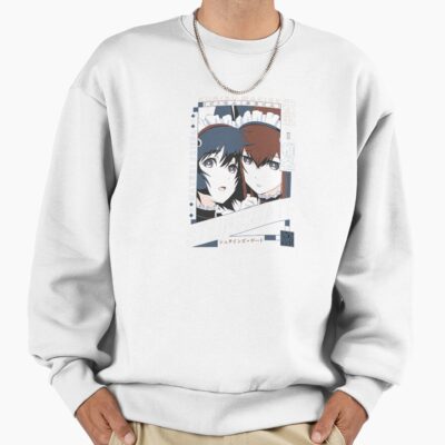 Alternative view of Steins Gate Makise Kurisu And Mayuri Shiina Unique Sweatshirt