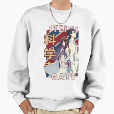 Okabe And Kurisu Steins Gate Anime Design Sweatshirt