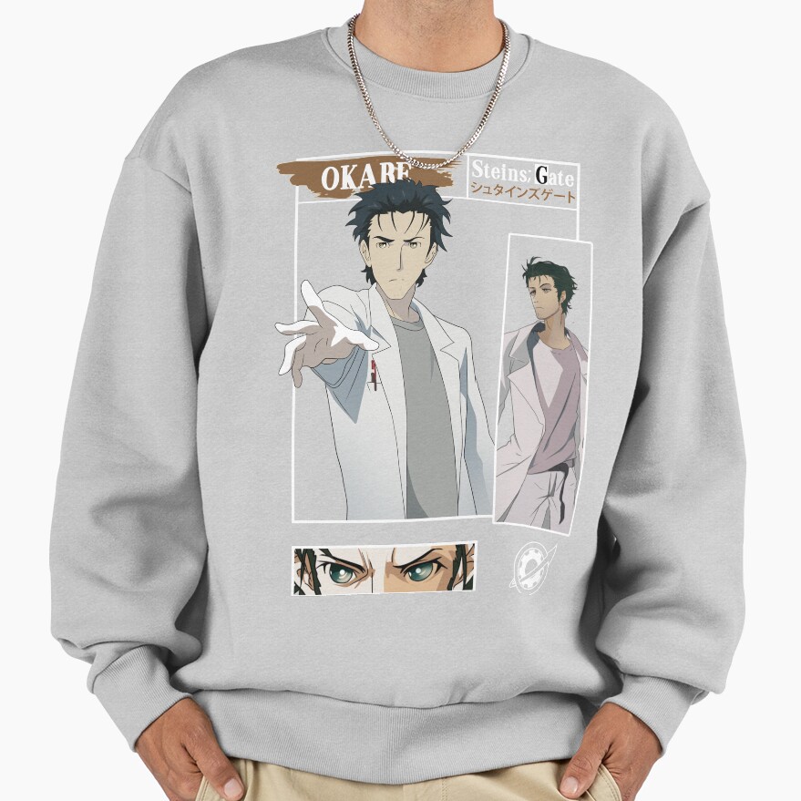 Steins Gate Rintaro Okabe Lintahlo Mad Sientist Sweatshirt - Image 5