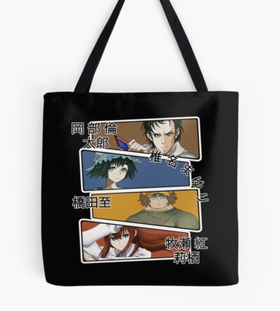 Hot Item Steins Gate Main Characters Tote Bag