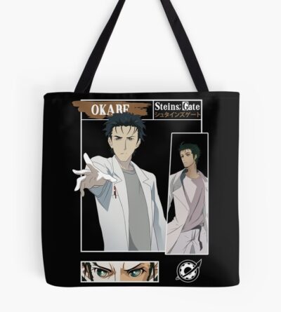 Steins Gate Rintaro Okabe Lintahlo Mad Sientist Tote Bag