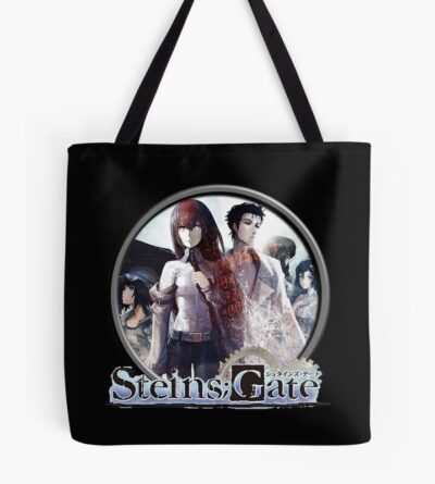 Novel Game Steins Gate Retro Design Tote Bag