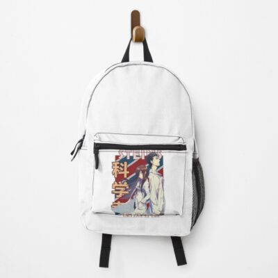 Rintarou Okabe And Kurisu Makise Steins Gate Anime Design Backpack
