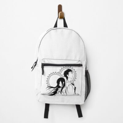 Novel Game Steins Gate Okabe And Kurisu Techno Backpack