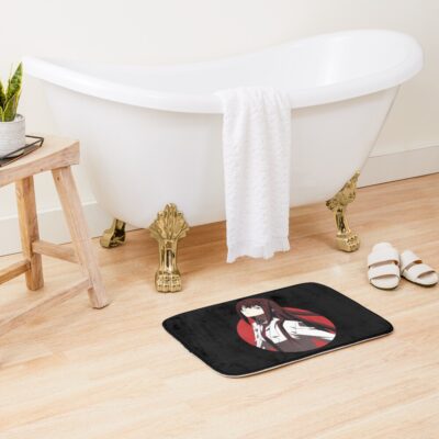 Alternative view of Steins Gate Makise Kurisu Classic Design Bath Mat