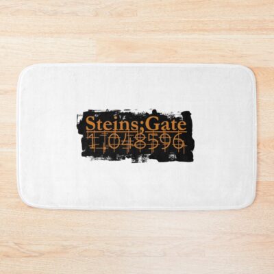Steins Gate Logo Bassic Design Bath Mat