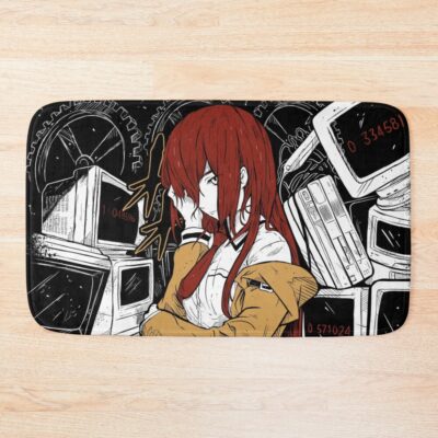 Steins Gate Makise Kurisu Vintage Bath Mat