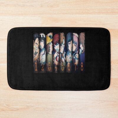 Hot Design Steins Gate Characters Bath Mat