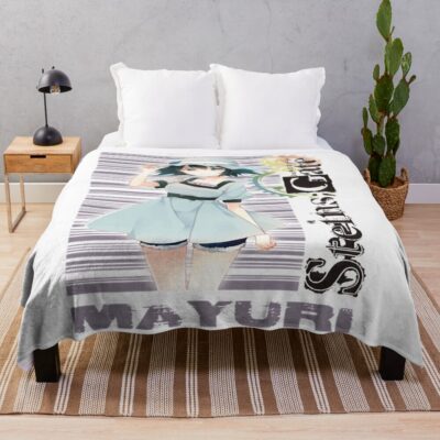 Novel Game Steins Gatemayuri Shiina Classic Design Throw Blanket