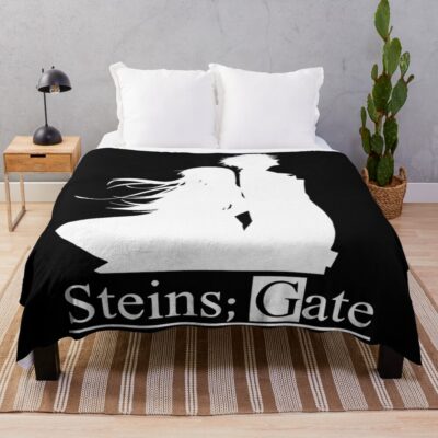 New Design Novel Game Steins Gate Bassic Throw Blanket