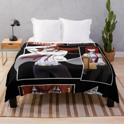 Hot Item Steins Gate Kurisu Makise Beautyful Girl Throw Blanket