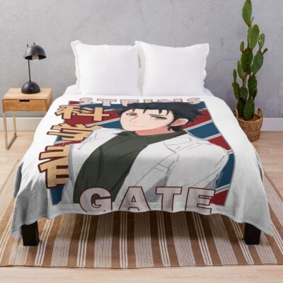 Rintarou Okabe Steins Gate Anime Design Throw Blanket