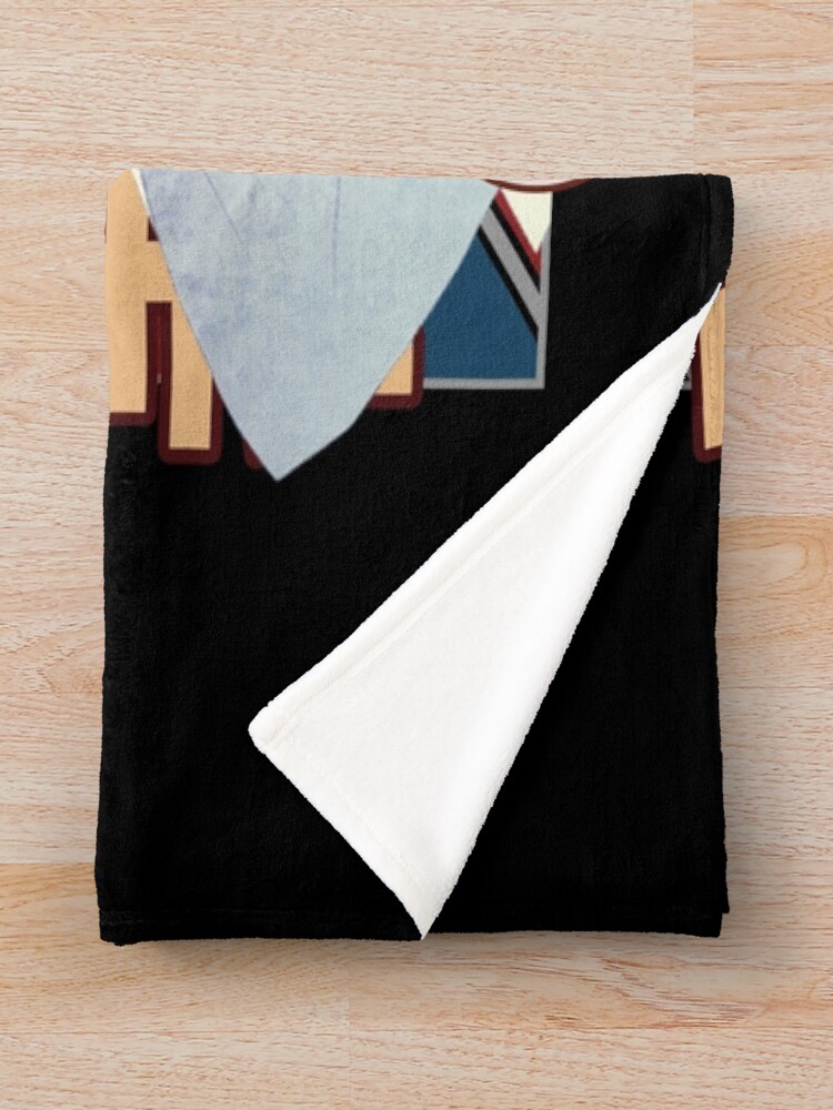 Steins Gate Okabe And Makise Vintage Stripe Design Throw Blanket - Image 2