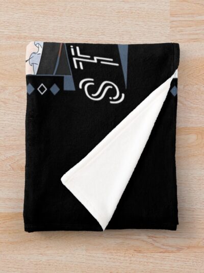 Alternative view of Steins Gate Makise Kurisu And Mayuri Shiina So Cute Throw Blanket