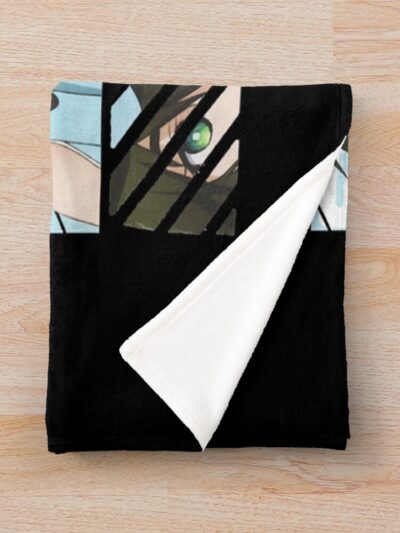 Alternative view of Visual Novel Game Steins Gate Mayuri Music Throw Blanket