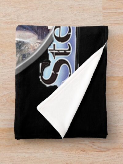 Alternative view of Novel Game Steins Gate Retro Design Throw Blanket