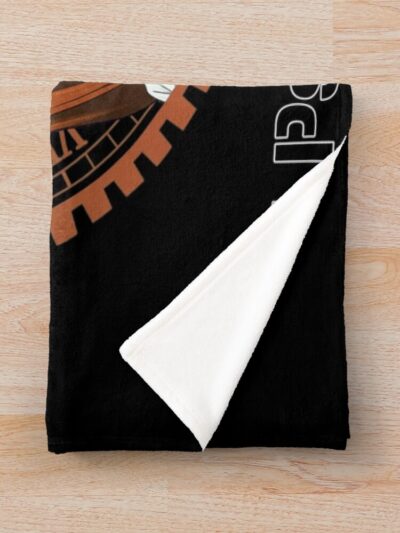 Alternative view of Steins Gate Rintaro Okabe Kurisu Makise Vintage Throw Blanket