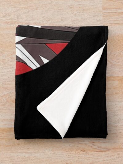 Alternative view of Steins Gate Makise Kurisu Bassic Design Throw Blanket