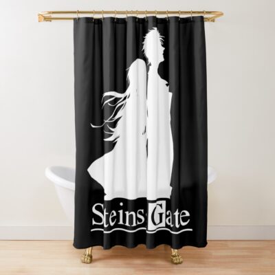 New Design Novel Game Steins Gate Bassic Shower Curtain