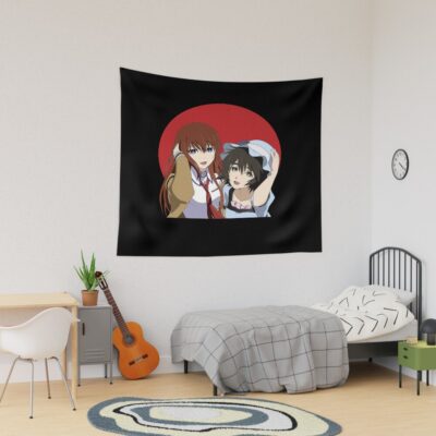 Best Selling Steins Gate Makise Kurisu And Mayuri Shiina Tapestry