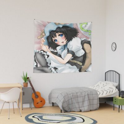 Mayuri Shiina Steins Gate Artistic Drawing Tapestry