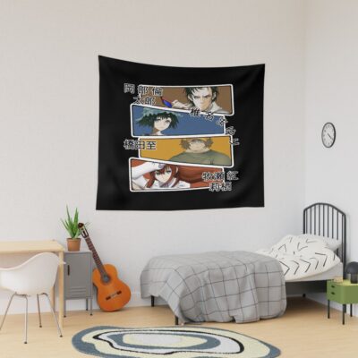 Hot Item Steins Gate Main Characters Tapestry