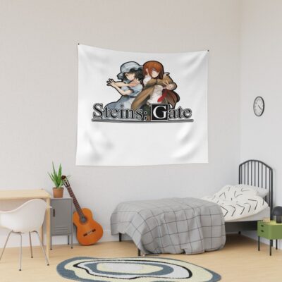 Novel Game Steins Gate Kurisu And Shiina Retro Tapestry