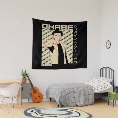Novel Game Steins Gate Rintaro Okabe Trending Tapestry