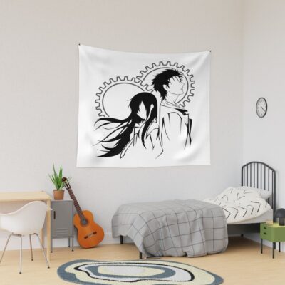 Novel Game Steins Gate Okabe And Kurisu Techno Tapestry