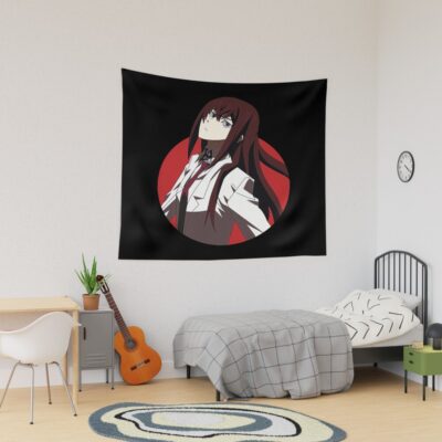Steins Gate Makise Kurisu Bassic Design Tapestry