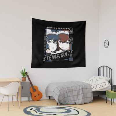 Steins Gate Makise Kurisu And Mayuri Shiina So Cute Tapestry