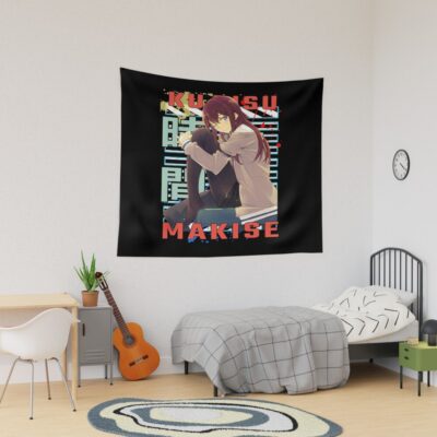 Kurisu Makise Steins Gate Urban Anime Design Tapestry