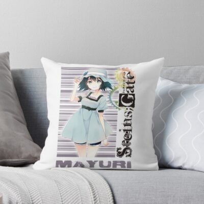 Novel Game Steins Gatemayuri Shiina Classic Design Throw Pillow